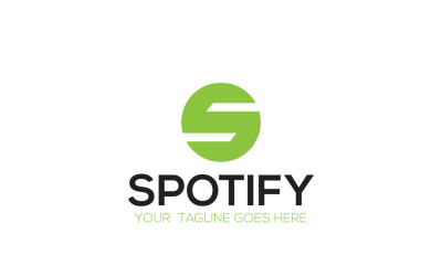 Spotify Logo &amp;amp; Letter S Logo Design Template