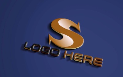 S-Logo oder Vorlagen-Stern-Designelement.