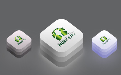 植物室内室外花园标志