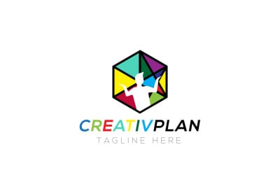 Creative Plan Logo Design Template