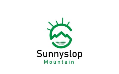 Sunny Slop Logo Design Template
