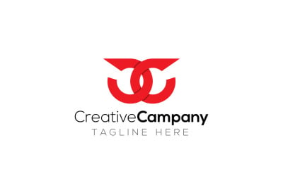 Creative Company &amp;amp; Letter C Logo Design Template