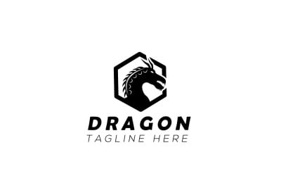 Dragon Logo Design Template 6