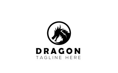 Dragon Logo Design Template 7