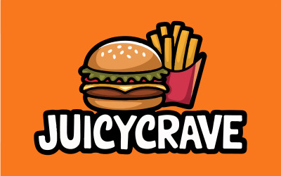 Logotipo para ilustración de comida rápida