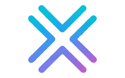 Um logotipo minimalista para Innovate X