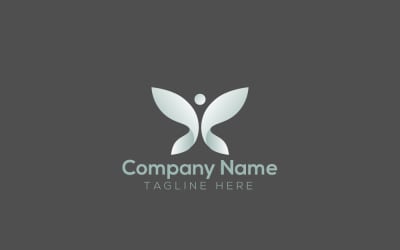 Butterfly Logo Design Template