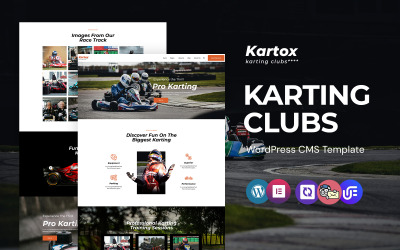 Kartox - Kartingklubbar WordPress Elementor-tema