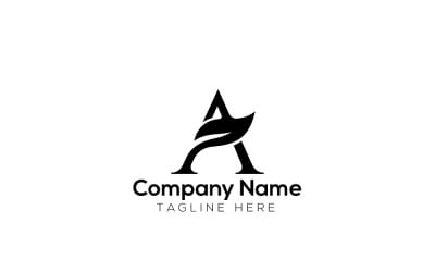 Leaf A Logo &amp;amp; Organic A Logo Design Template