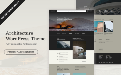 Architez - Tema de WordPress para arquitectura