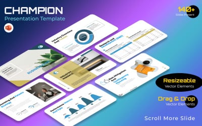 Corporate Champion Plan Presentation Template