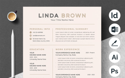Design CV semplice/elegante