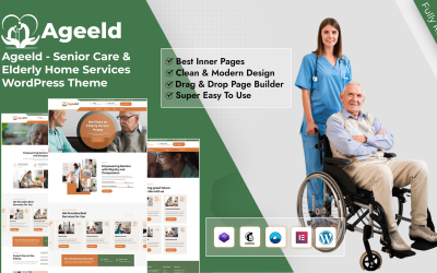 Ageeld - Senior Care &amp;amp; Elderly Home Services WordPress-tema