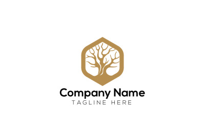 Modèle de conception de logo d&amp;#39;arbre Modèle de conception de logo 5