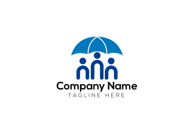 People Insurance Logo Design Template