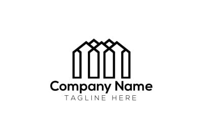 Real Estate Logo Design Template 7
