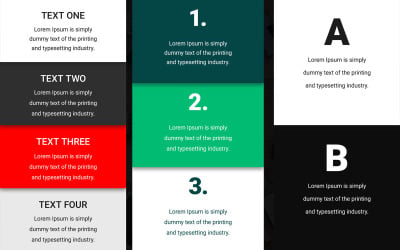 Sidebar Mini Text Blocks | MoGRT Template