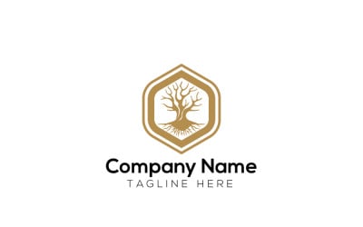 Tree Logo Design Template 6