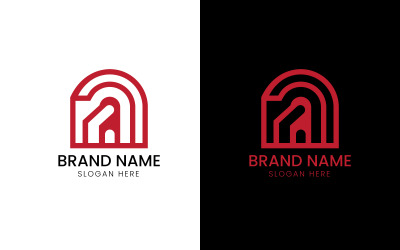 Buchstabe A Architektur Logo-09-344