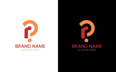 Lettre PP logo de l&amp;#39;entreprise-09-346
