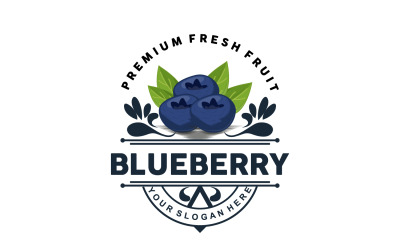 Logo mirtillo Giardino Fattoria Frutta fresca V2