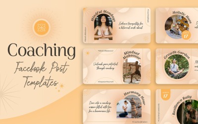 Personal Coaching Facebook Postmallar