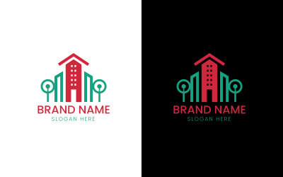 Real estate apartment logo-09-342
