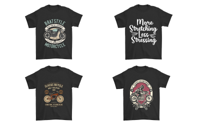 Paquete de ilustraciones de camisetas 648-24