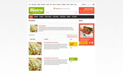 Online Bistro ZenCart-mall
