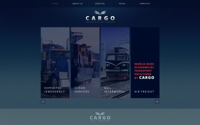 Transport-Website-Vorlage