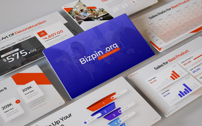 Bizpin - Keynote-Vorlage für Geschäftsverkäufe