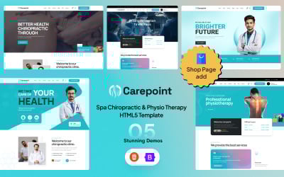 Carepoint - Modello HTML5 per chiropratica e fisioterapia spa