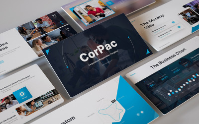 Corpac - Шаблон бизнес-презентации