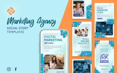 Marketing Agency Story Templates