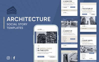 Modèles d&amp;#39;histoires d&amp;#39;architecture