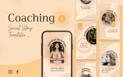 Modelli di storie di coaching personale