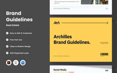 Archilles - Real Estate Brand Guideline Template