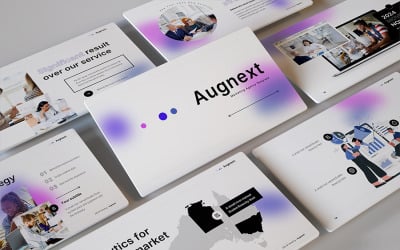 Augnext - Marketing Agency Google Slides Mall