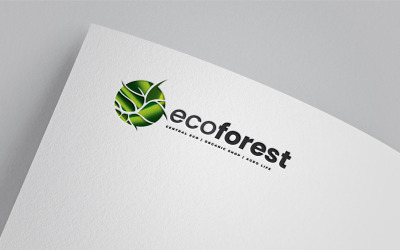 Greenery Agro Forest Tree Root Environment Logo