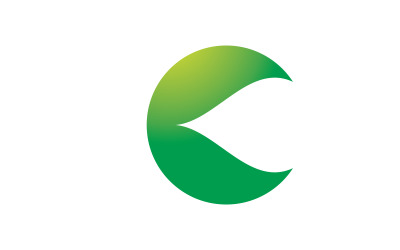 Kreative C-Logo-Symbol-Initialen basierend auf Buchstaben im Vektor. V8