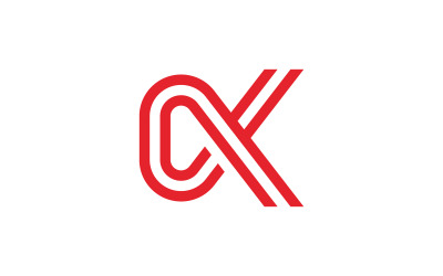 Letter k logo vector template, Creative K Letter initial logo design V4