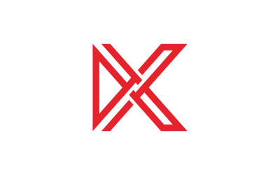 Letter k logo vector template, Creative K Letter initial logo design V7