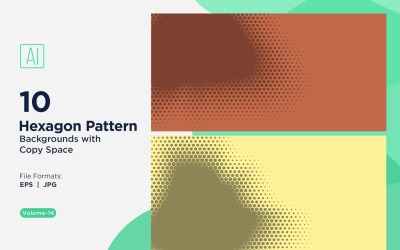 Dynamic Hexagon Pattern Background for Creative Projects 14