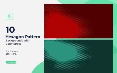 Dynamic Hexagon Pattern Background for Creative Projects 15