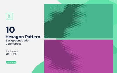 Dynamic Hexagon Pattern Background for Creative Projects 19