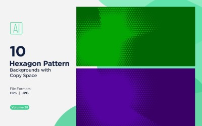 Dynamic Hexagon Pattern Background for Creative Projects 28