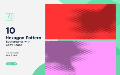 Dynamic Hexagon Pattern Background for Creative Projects 16