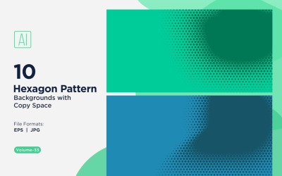 Dynamic Hexagon Pattern Background for Creative Projects 33