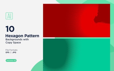 Dynamic Hexagon Pattern Background for Creative Projects 43