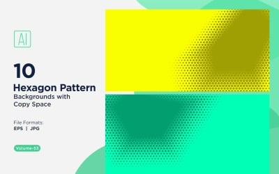 Dynamic Hexagon Pattern Background for Creative Projects 53